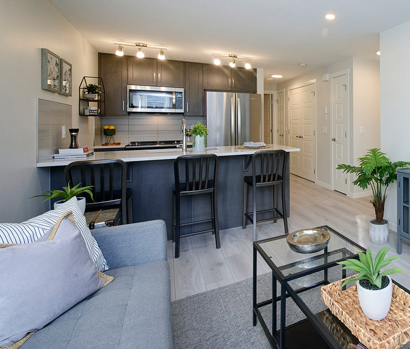 Braeburn level living flat